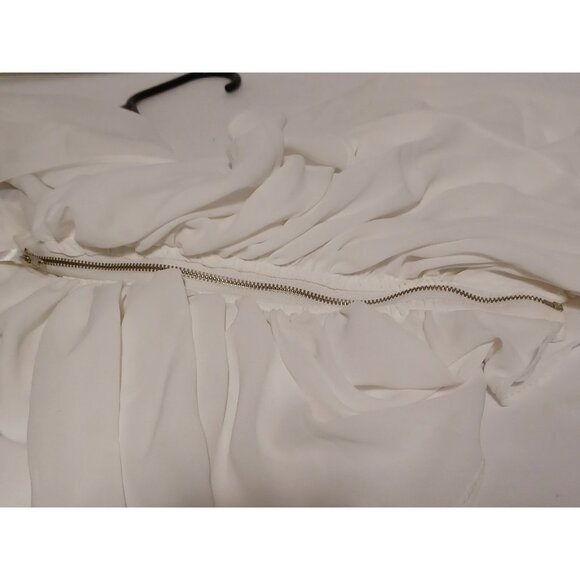 Vintage Love Stitch Blouse Top White Size Medium Style IMPC720 - Picture 5 of 5